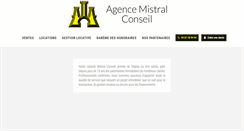 Desktop Screenshot of mistralconseil.fr